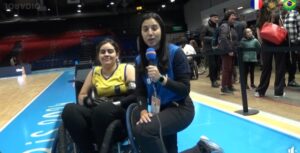 Interview des équipes de France et de Brésil après la fin du Match du tournoi Women’s Cup 2024